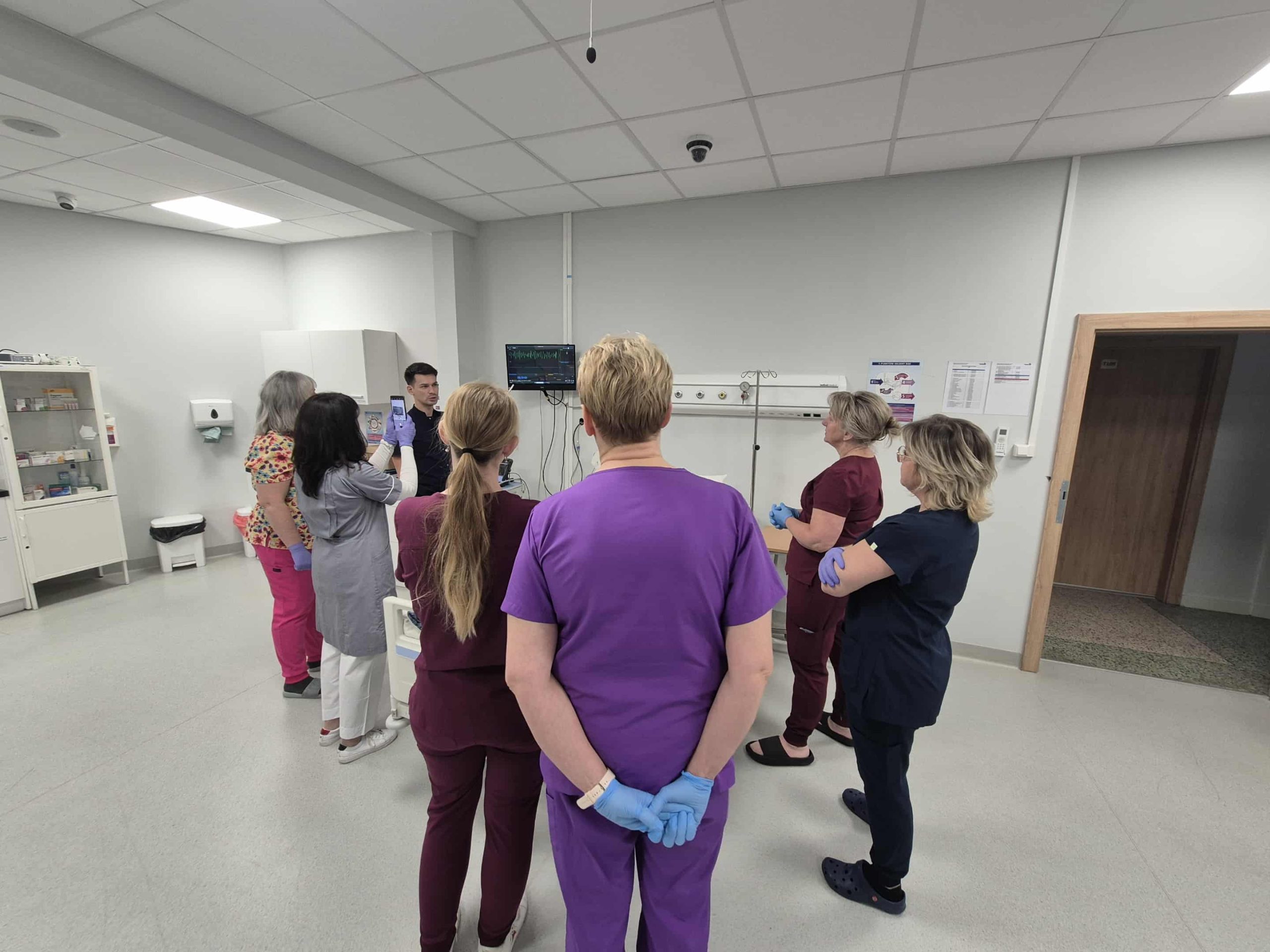 Wyjazd słuchaczy BSM do Centrum Symulacji Medycznej Toruńskiej Filii Wyższej Szkoły Gospodarki w Bydgoszczy